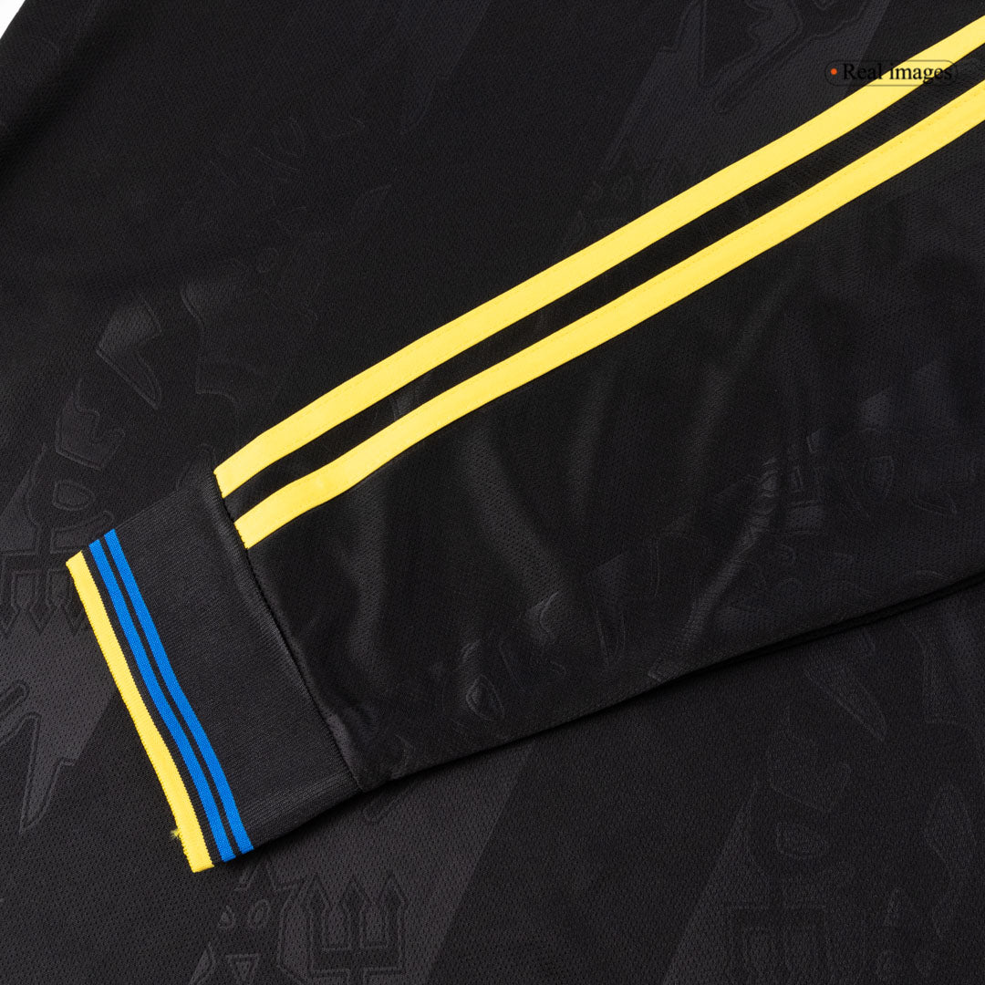 Maillot de foot extérieur à manches longues homme Manchester United 2025/26 troisième