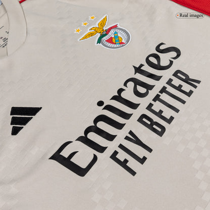 Kit maillot de foot extérieur enfant Benfica 2025/26