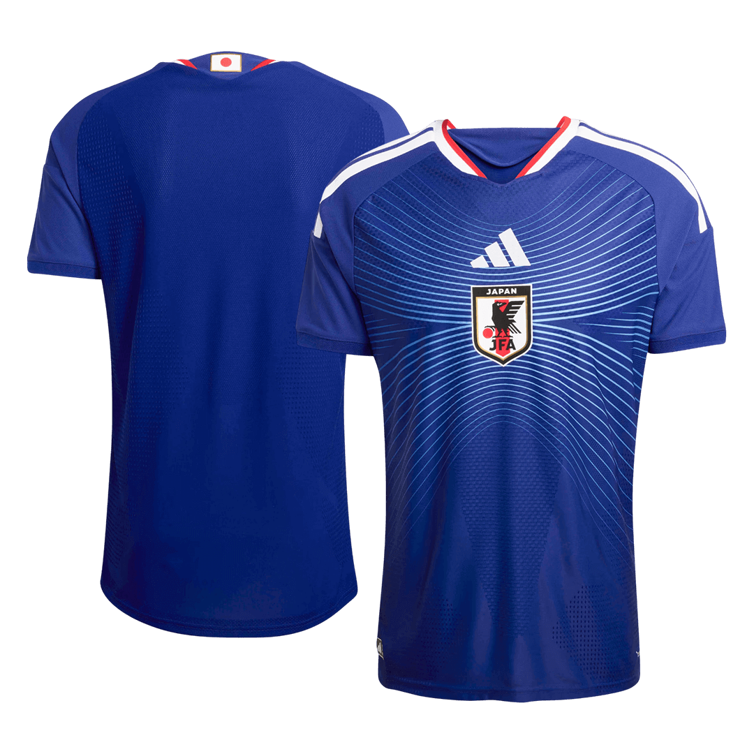 Maillot de football domicile du Japon Coupe du Monde 2026 pour homme - Version joueur - Coupe ajustée