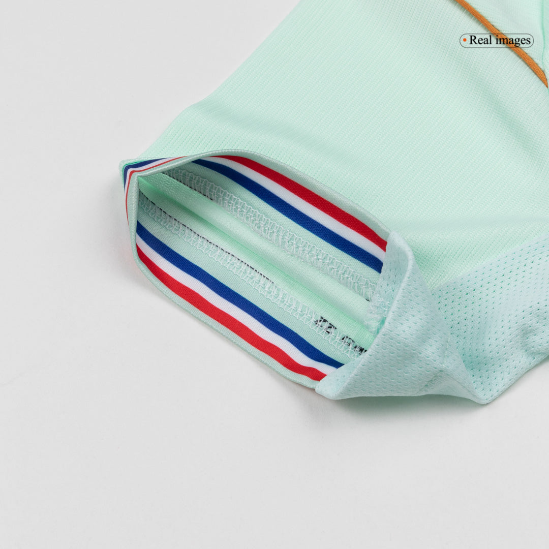 Ensemble maillot de football extérieur Coupe du Monde 2026 France pour enfant