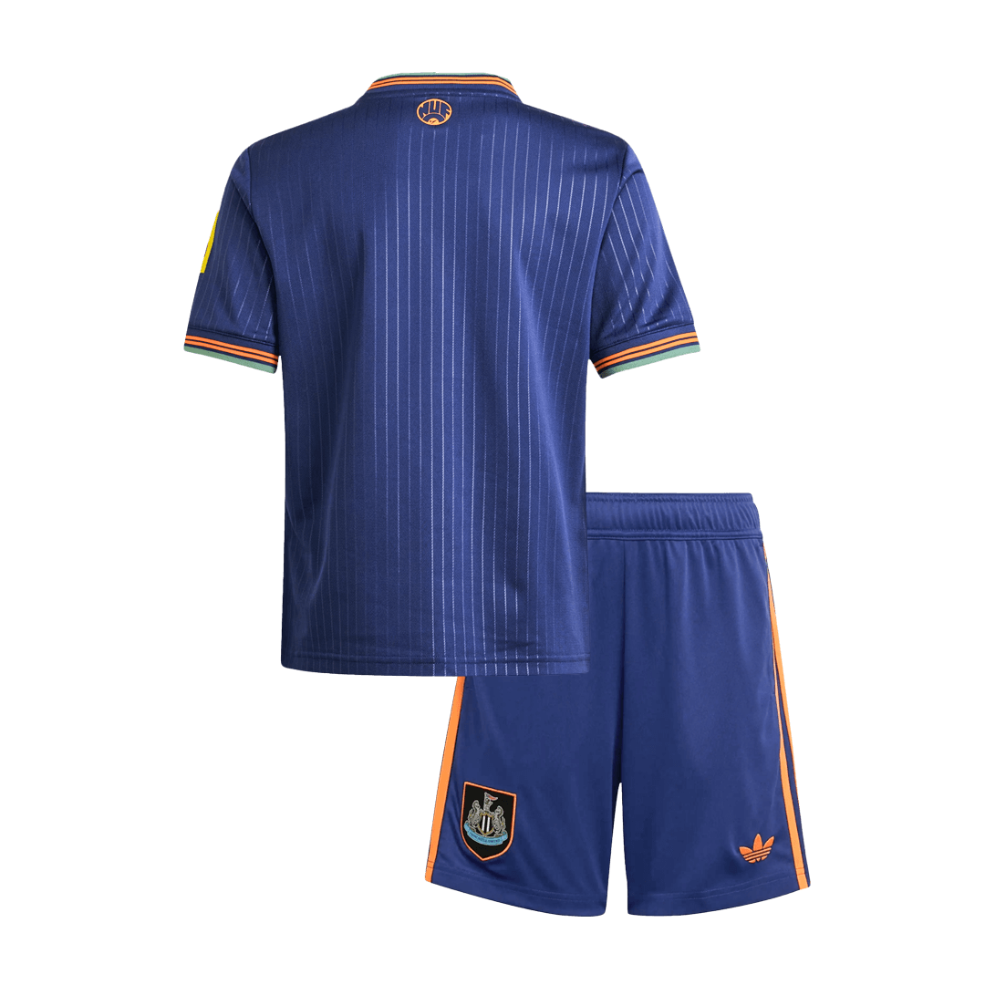 Kit de maillot de foot extérieur Newcastle United 2025/26 pour enfant