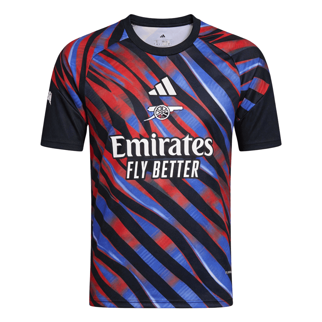 Maillot de football d'avant-match Arsenal 2025/26 pour homme