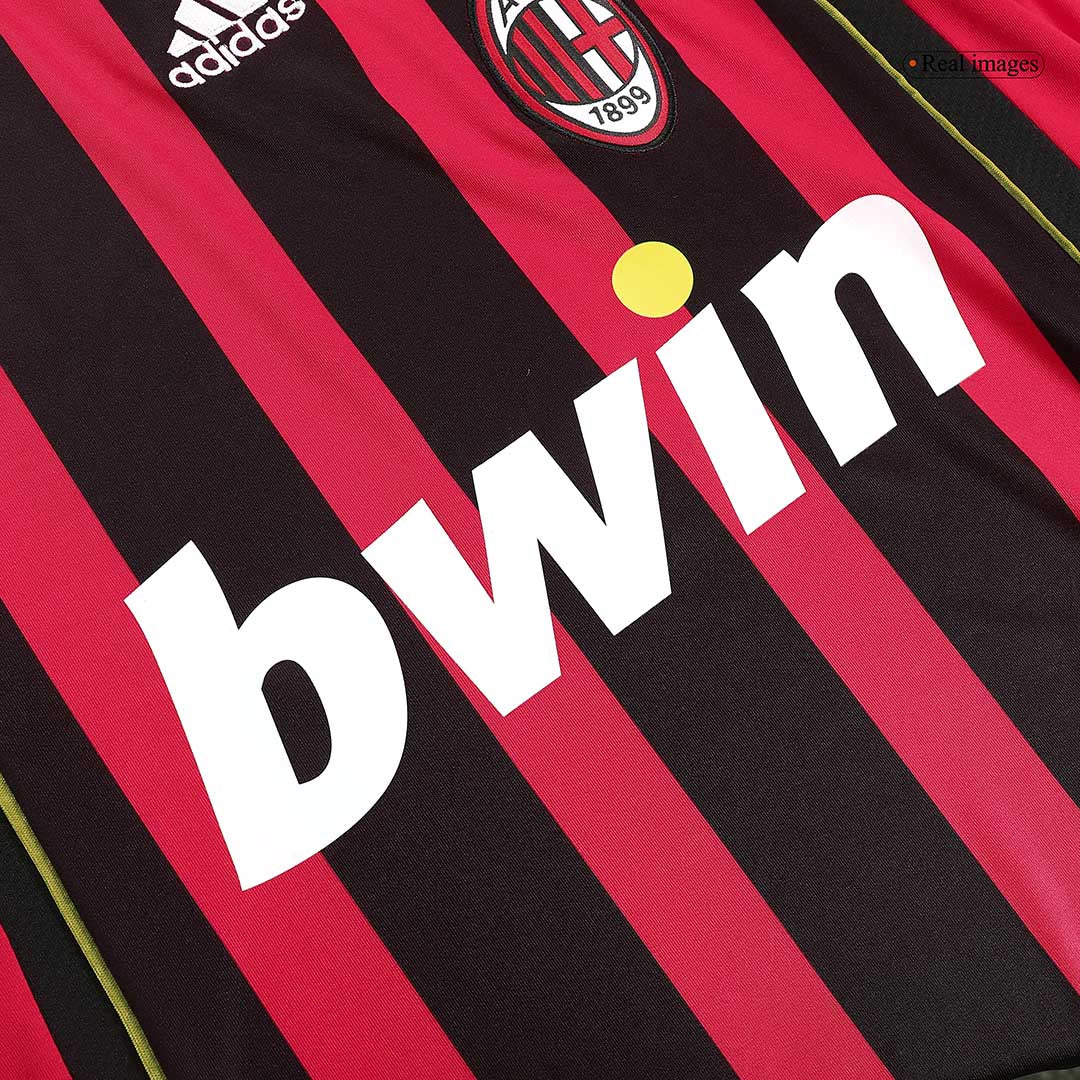 Maillot de football domicile rétro MALDINI #3 AC Milan Homme 2006/07