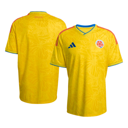 Maillot domicile de football pour homme Colombie Coupe du Monde 2026