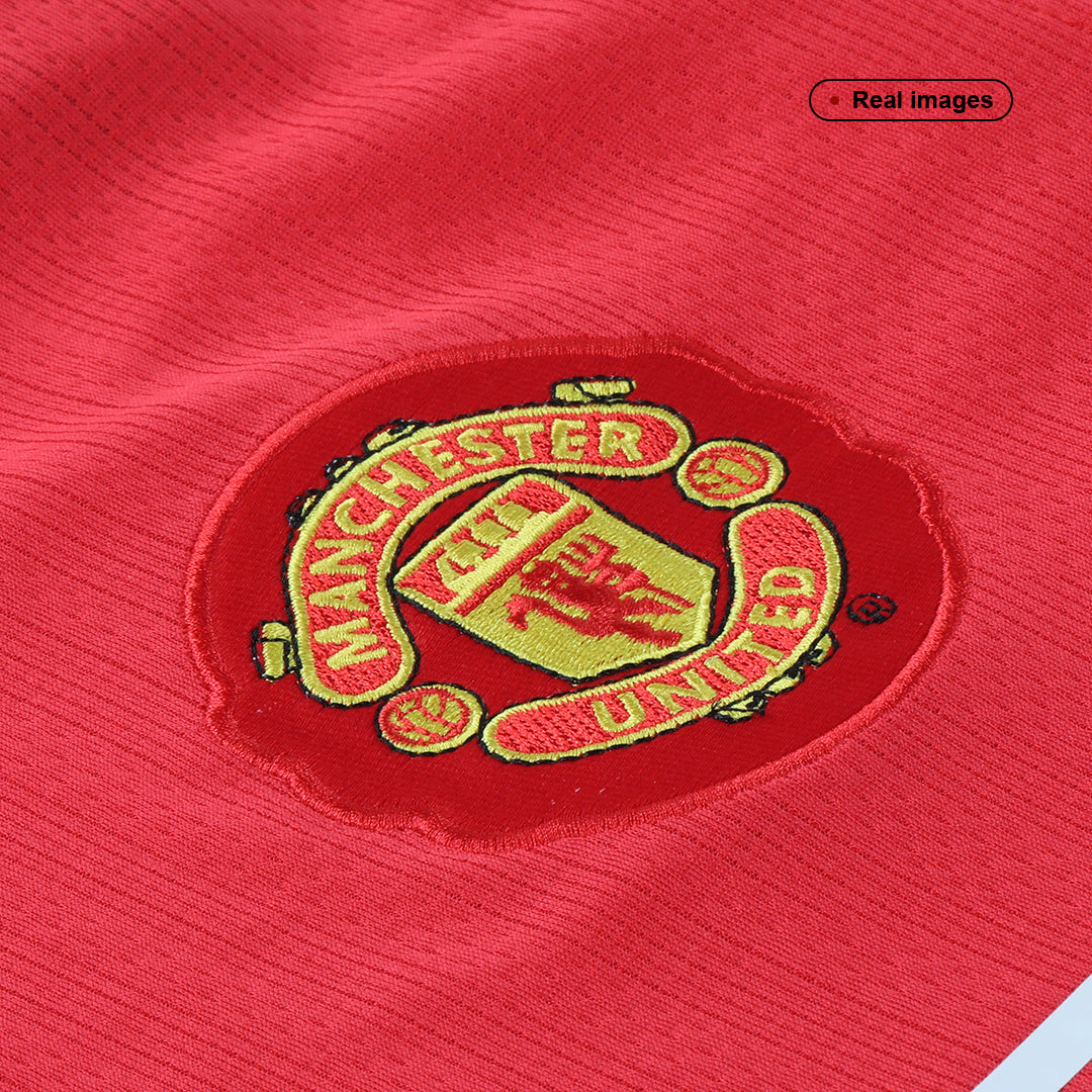 Maillot de Foot Domicile Rétro ROONEY #10 Homme Manchester United 2007/08