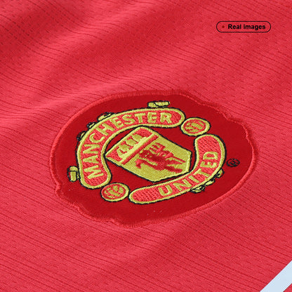 Maillot de football rétro domicile homme RONALDO #7 Manchester United 2007/08