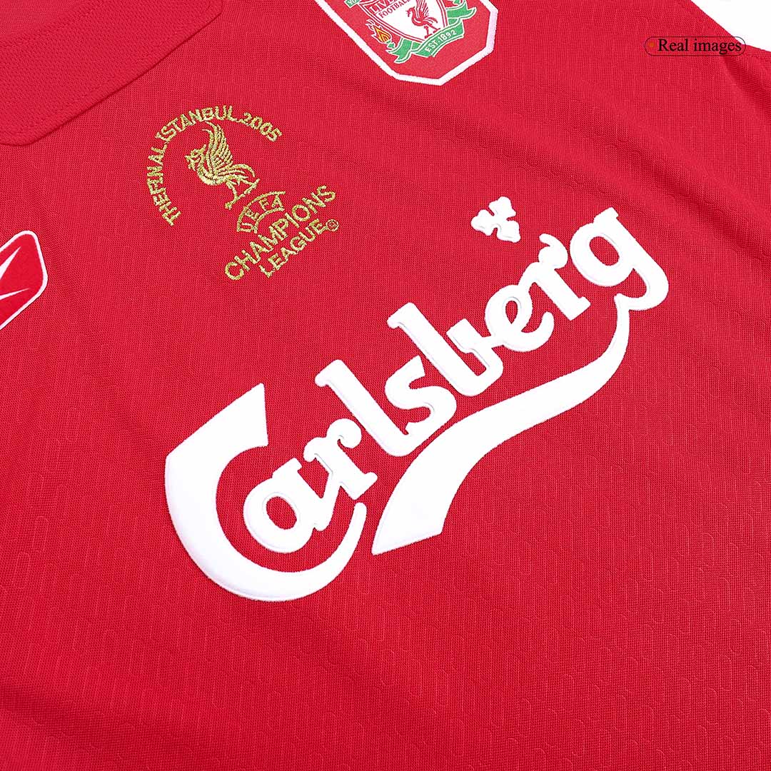 Maillot de foot rétro Liverpool UCL 2005 homme