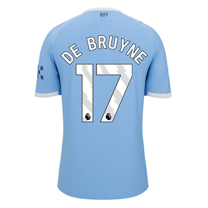 Maillot de football domicile Manchester City 2025/26 DE BRUYNE #17 pour homme [PREMIUM]