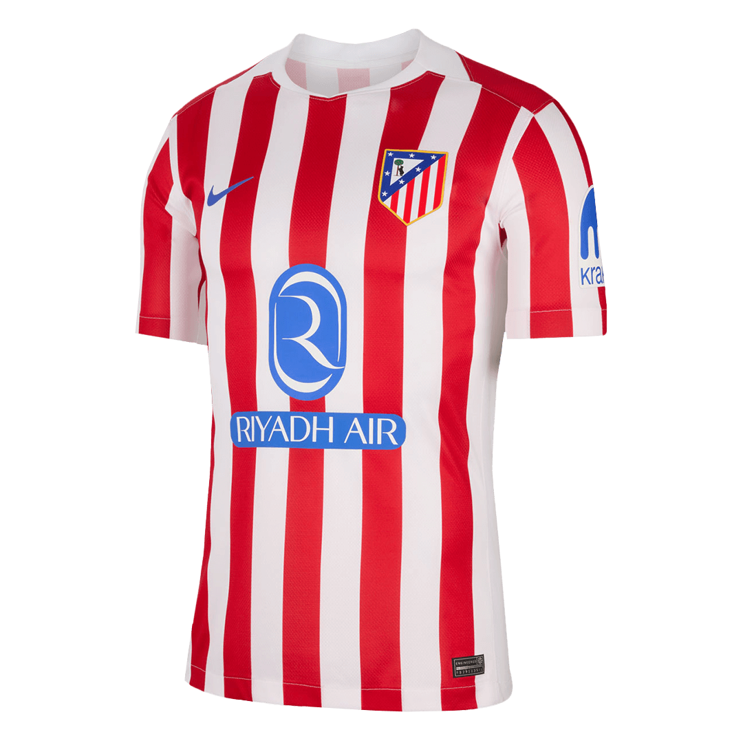 Maillot de football domicile Atletico Madrid 2025/26 pour homme GRIEZMANN #7