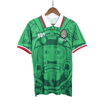 Maillot de football domicile rétro Mexique 1998 pour homme