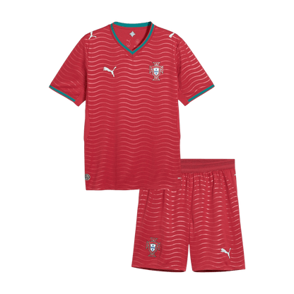 Maillot de football domicile du Portugal pour la Coupe du Monde 2026 pour enfant