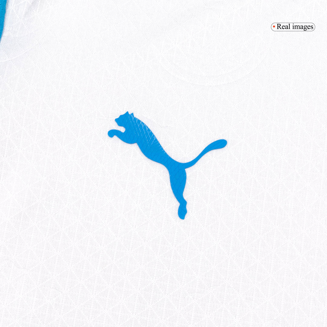 Maillot Domicile de Football Homme Marseille Saison 2025/26 Version Joueur - Coupe Ajustée
