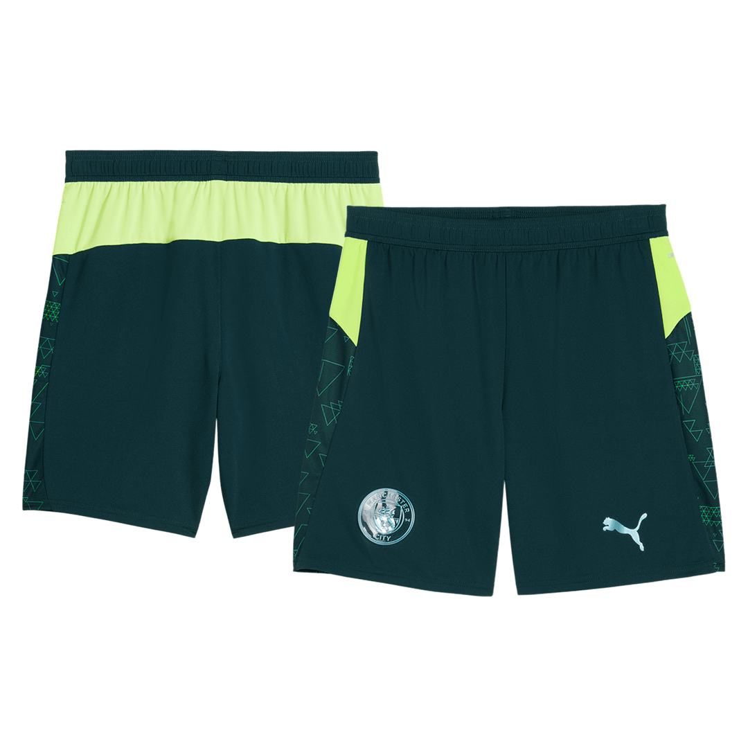 Shorts de football Quatrième Extérieur Manchester City Homme 2025/26