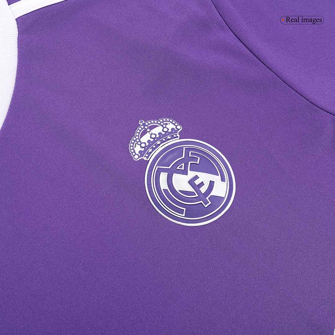 Maillot de foot extérieur rétro Real Madrid 2016/17 pour homme