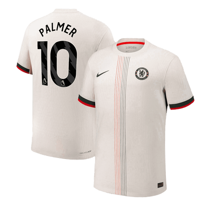 Maillot de football extérieur PALMER #10 Chelsea 2025/26 version joueur pour homme - Coupe ajustée