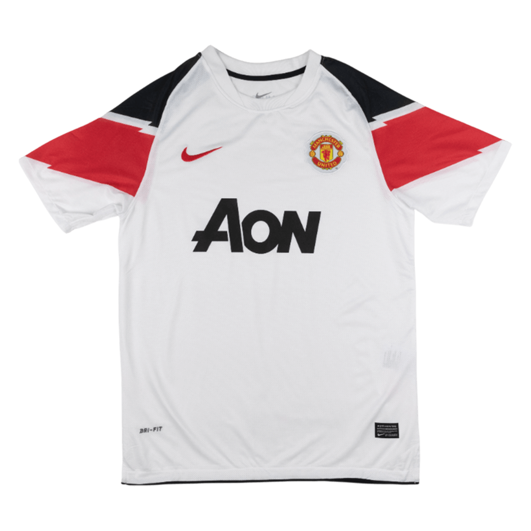 Maillot de foot rétro extérieur Manchester United 2010/11 pour homme