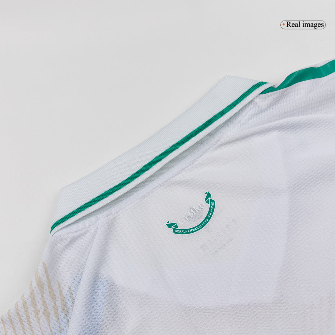 Maillot de football extérieur Coupe du Monde 2026 Pays de Galles pour homme - Version joueur - Coupe ajustée
