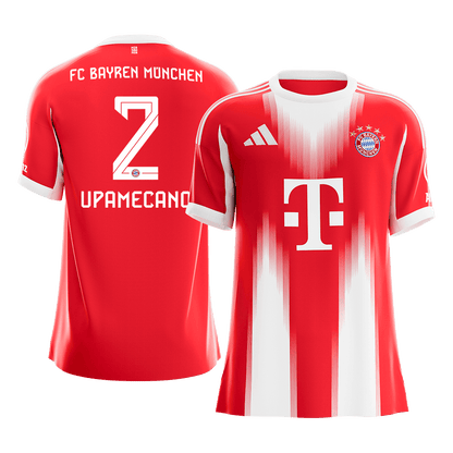 Maillot de foot domicile homme Bayern Munich 2025/26 UPAMECANO #2 [PREMIUM]