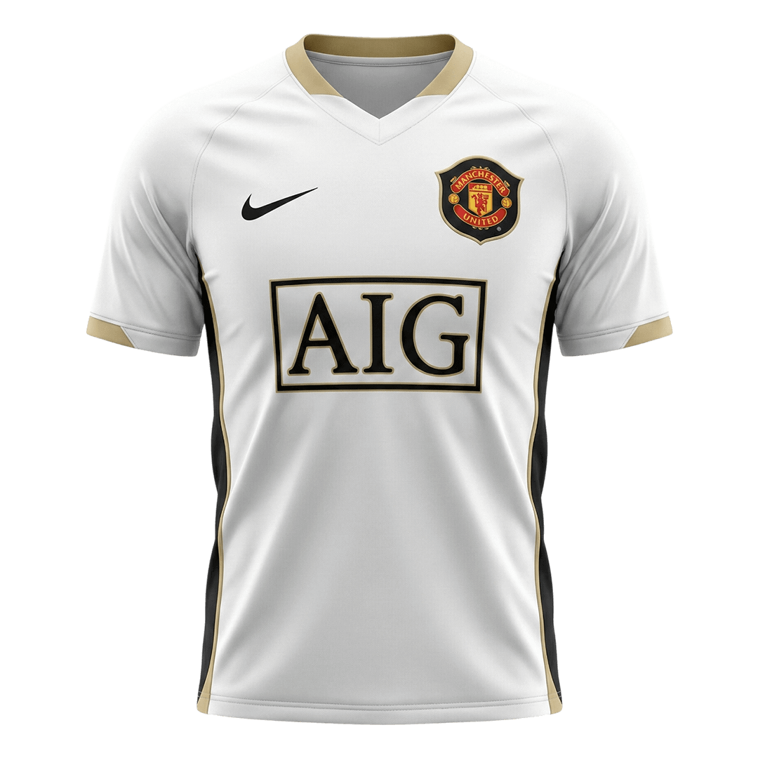 Maillot de football rétro extérieur Manchester United 2006/07 pour homme