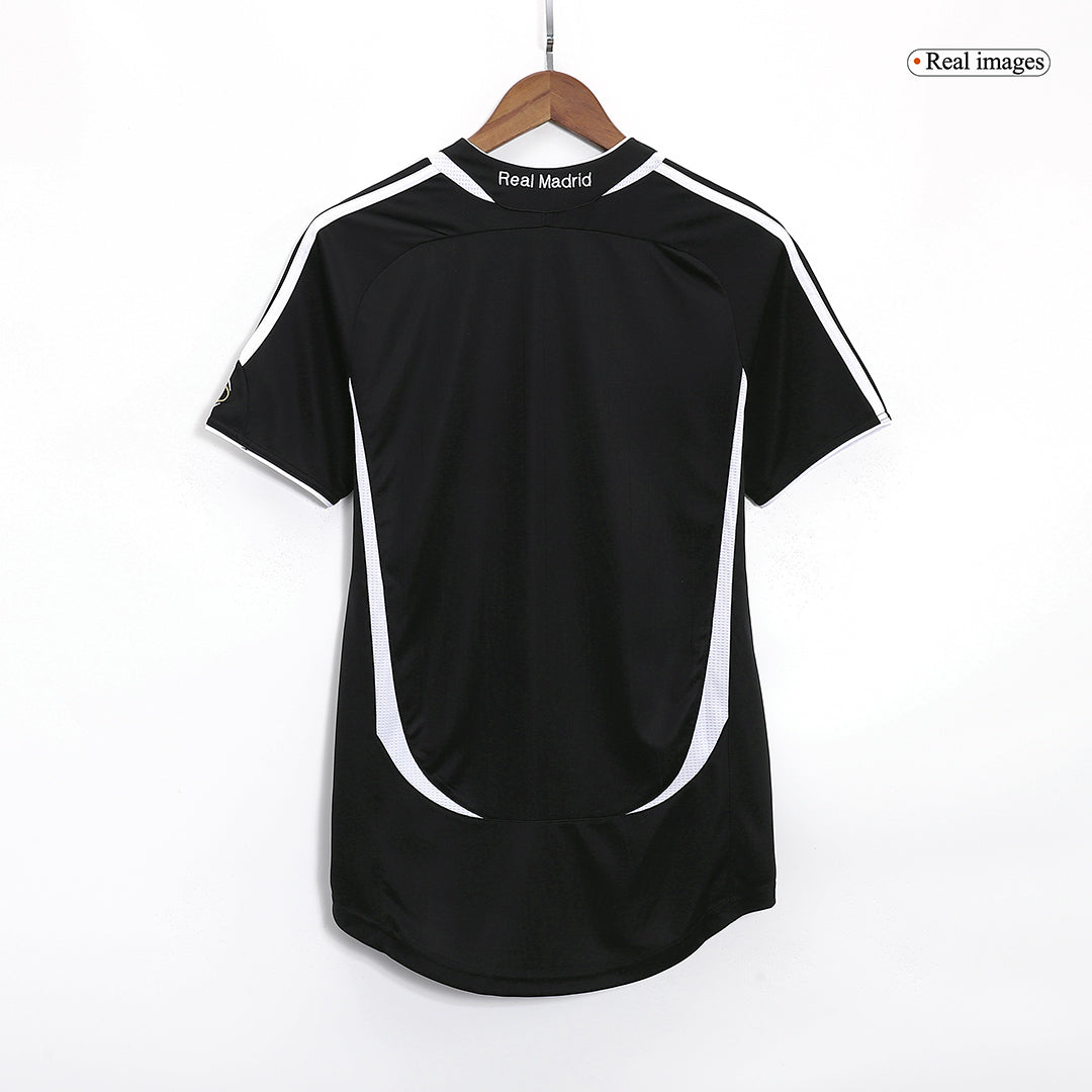 Maillot de foot extérieur rétro Real Madrid 2006/07 pour homme