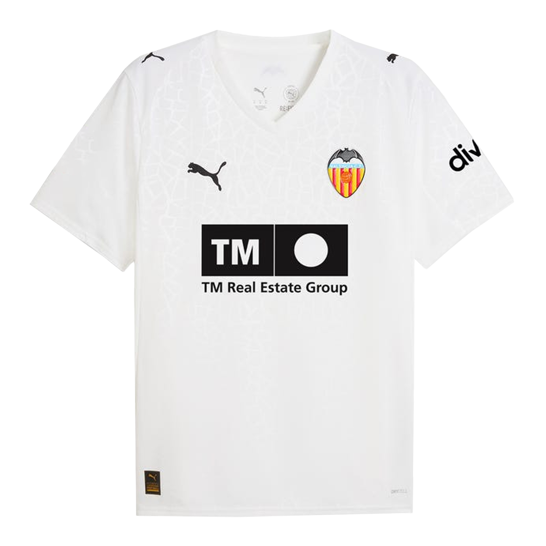 Maillot de foot domicile homme Valencia 2025/26