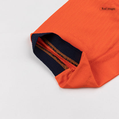 VIRGIL #4 Men's Netherlands World Cup 2026 Player Version Home Soccer Jersey - Slim Fit