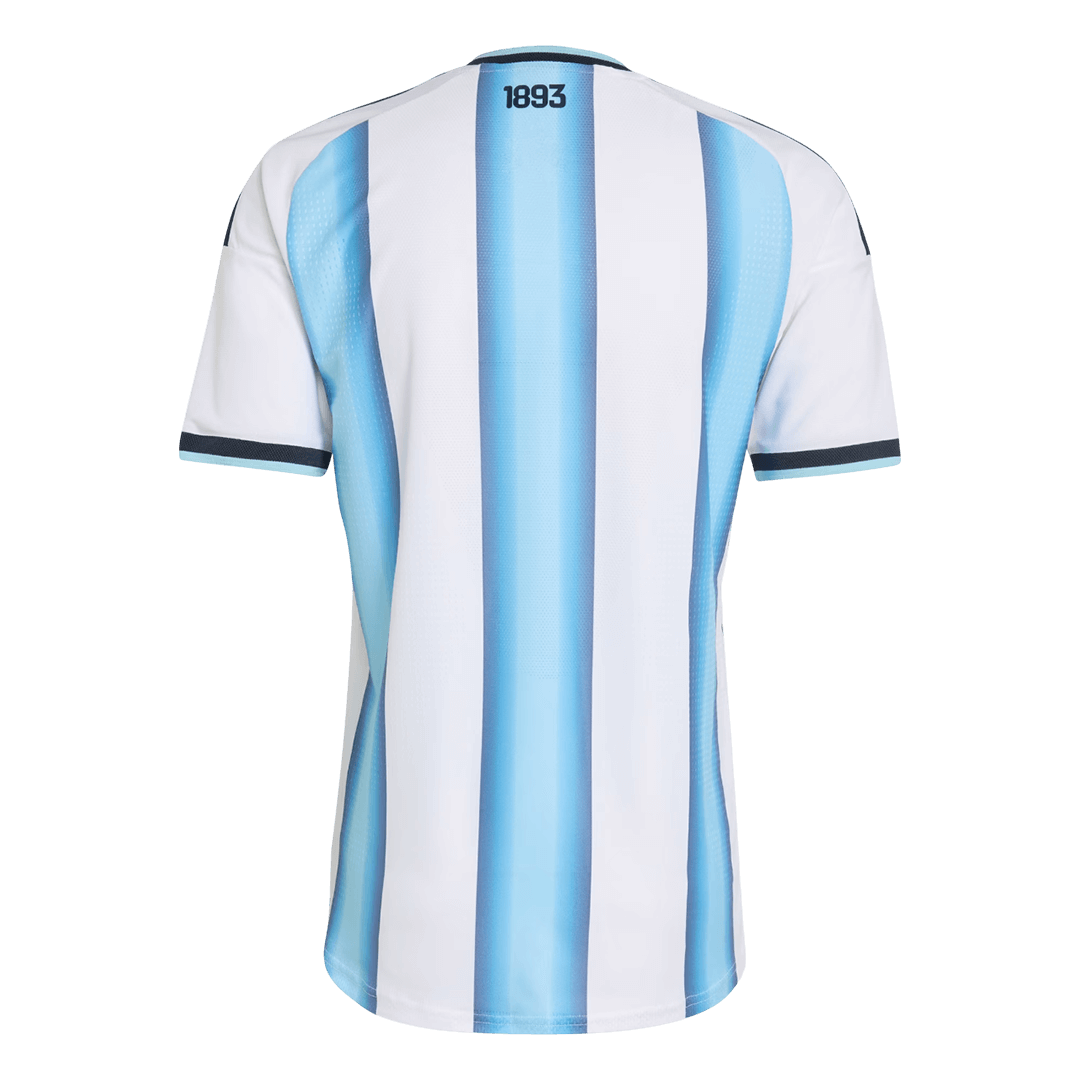 Maillot de football domicile version joueur Coupe du Monde 2026 Argentine pour homme - Coupe ajustée
