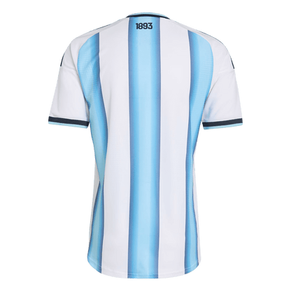 Maillot de football domicile version joueur Coupe du Monde 2026 Argentine pour homme - Coupe ajustée