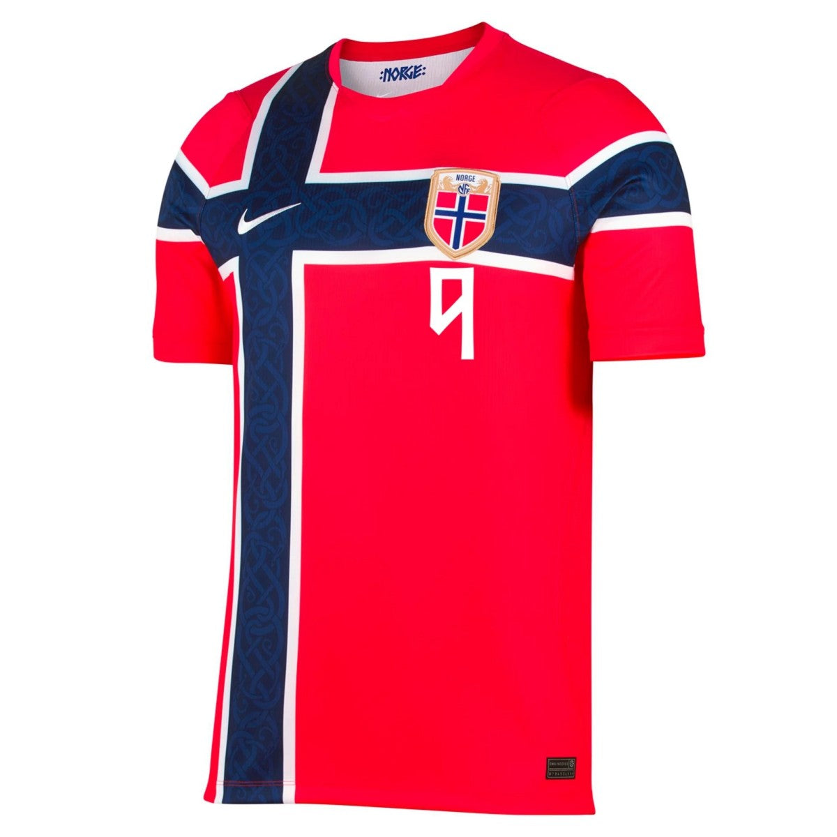 Maillot de Foot Domicile Homme Norvège Coupe du Monde 2026 BRAUT HAALAND #9