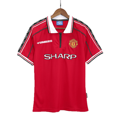 Maillot de Foot Rétro Domicile Homme Manchester United 98/00