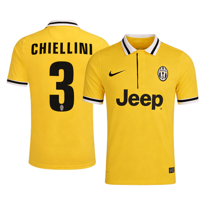 Maillot de foot extérieur rétro CHIELLINI #3 homme Juventus 2013/14