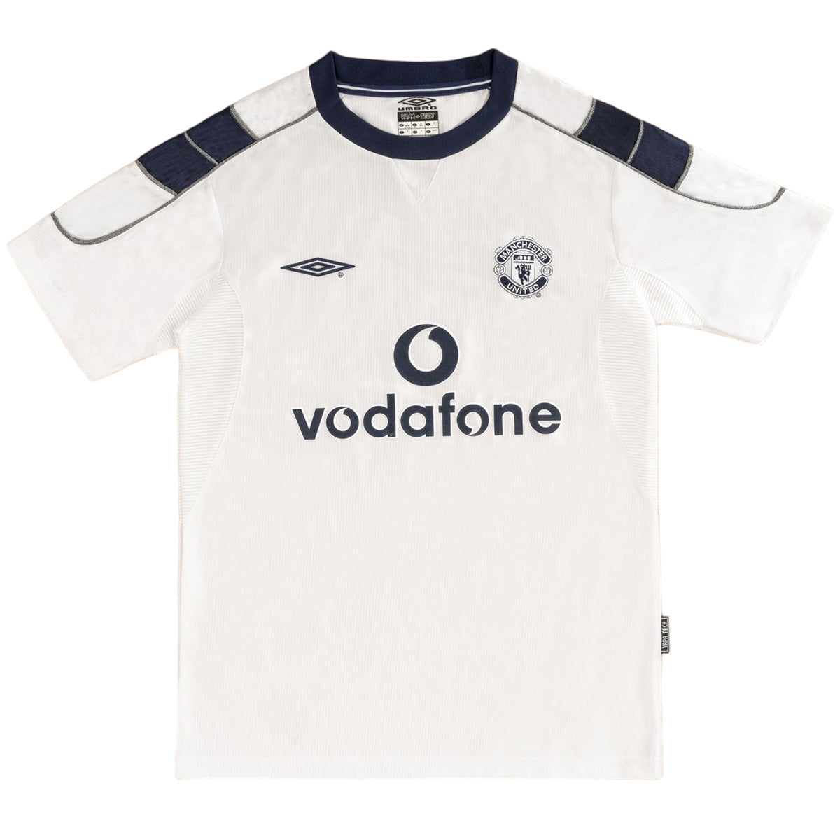 Maillot de foot extérieur rétro BECKHAM #7 Homme Manchester United 2000/01