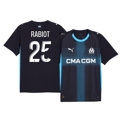 Maillot de foot extérieur RABIOT #25 Homme Marseille 2025/26