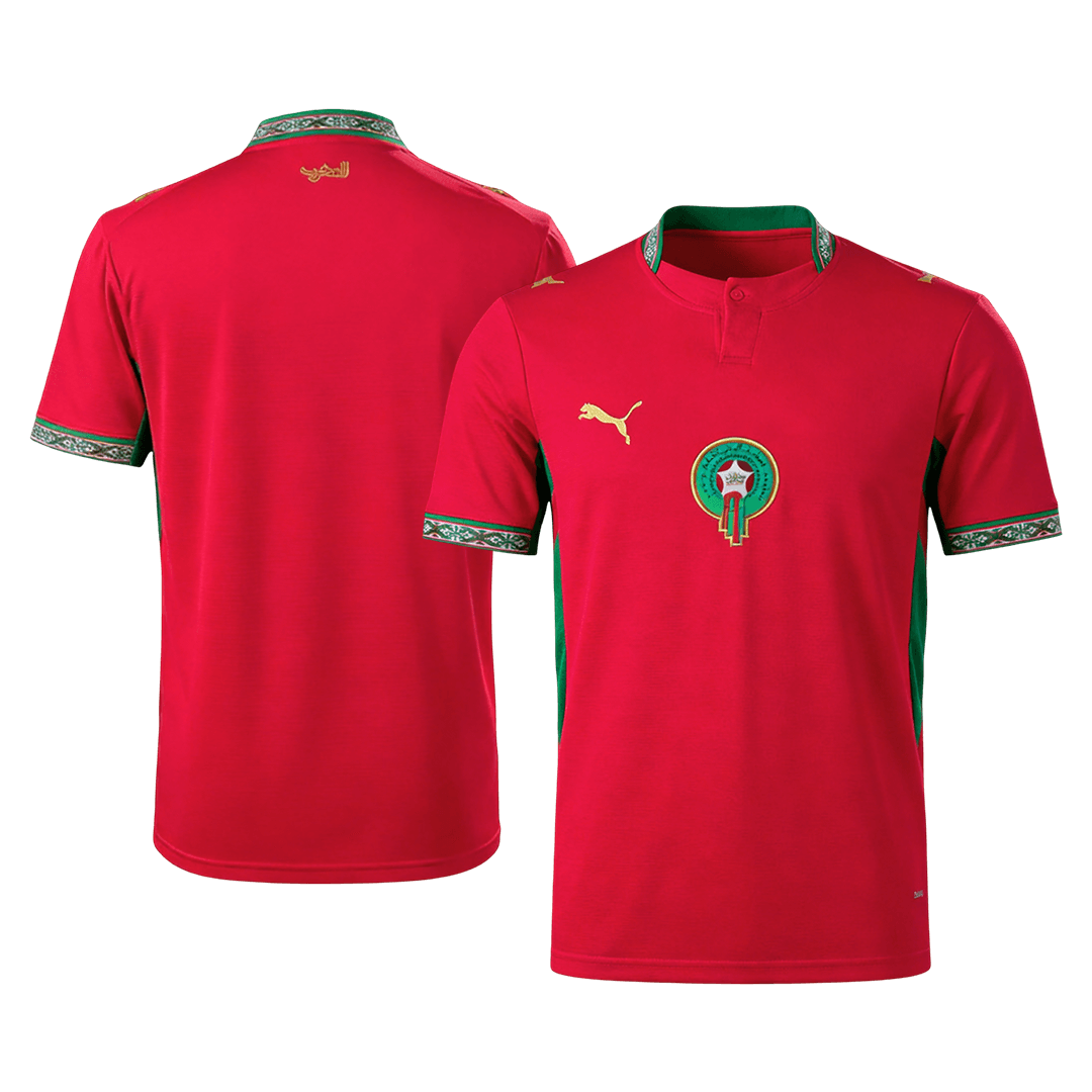 Maillot de foot domicile Maroc Coupe du Monde 2026 Homme