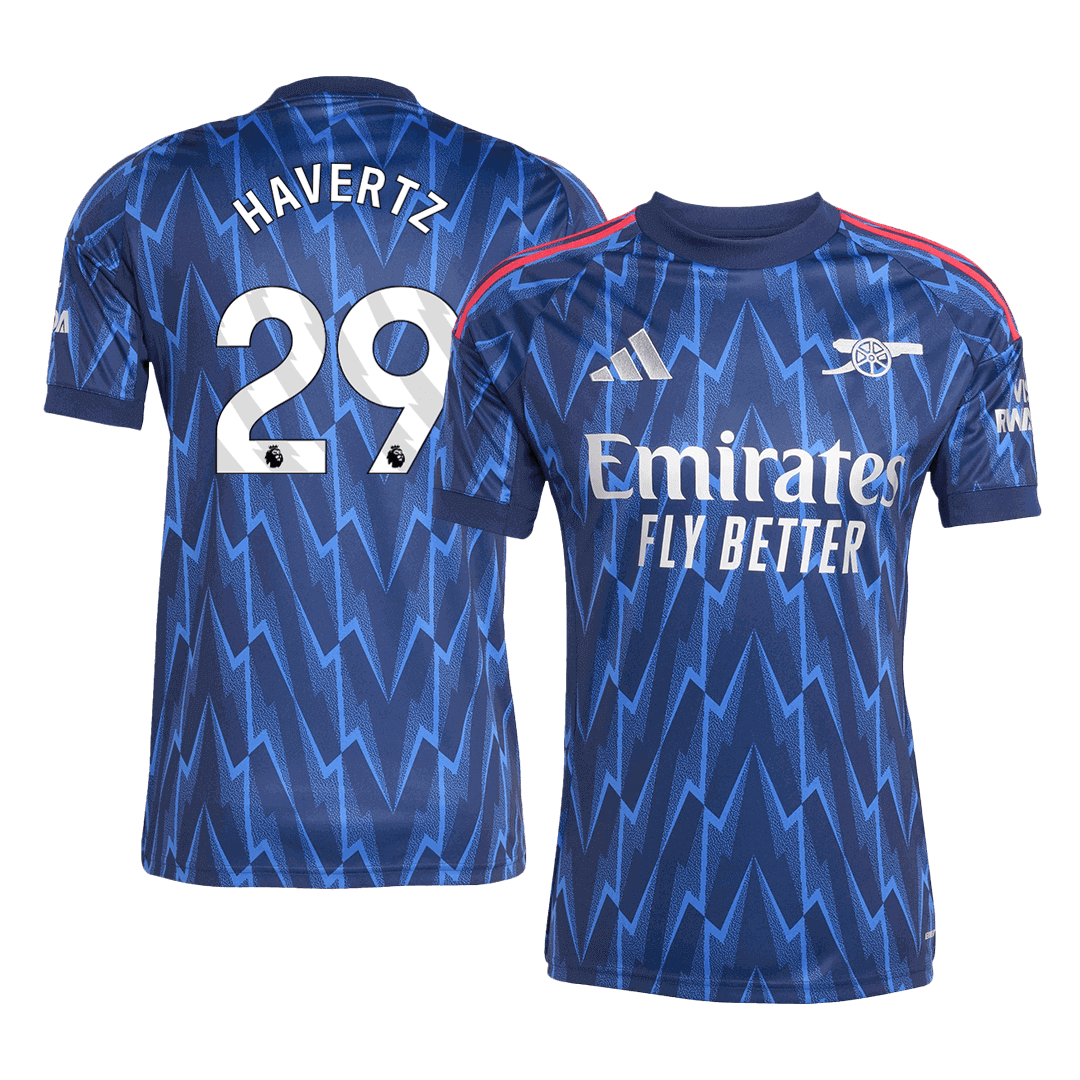 Maillot de foot extérieur HAVERTZ #29 Arsenal homme 2025/26