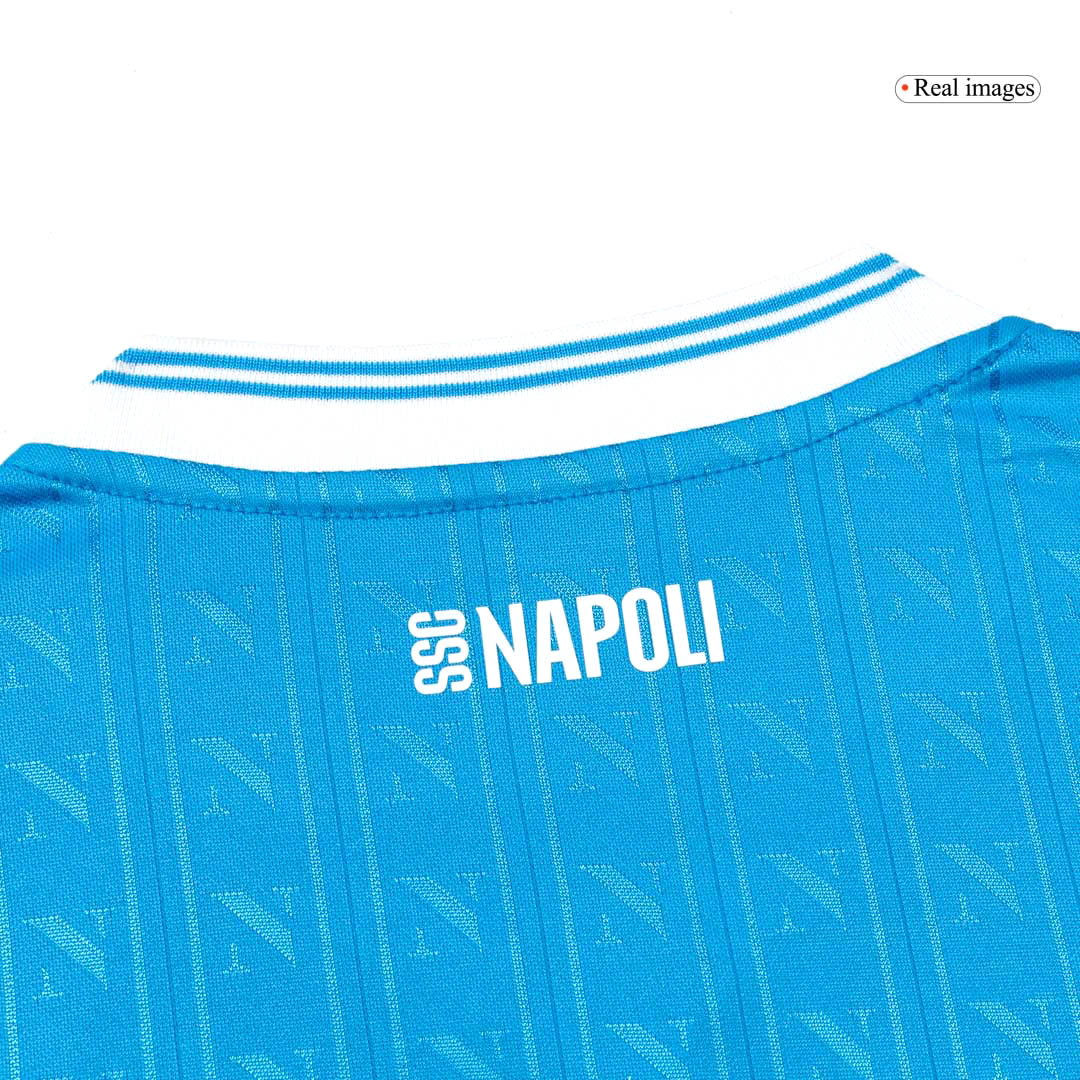 Maillot de football domicile officiel Napoli 2025/26 pour homme - Coupe ajustée