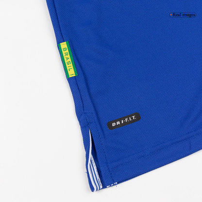Maillot de foot extérieur rétro Brésil 1998 pour homme