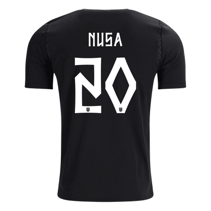 NUSA #20 Camiseta de fútbol visitante de Noruega para el Mundial 2026 para hombre