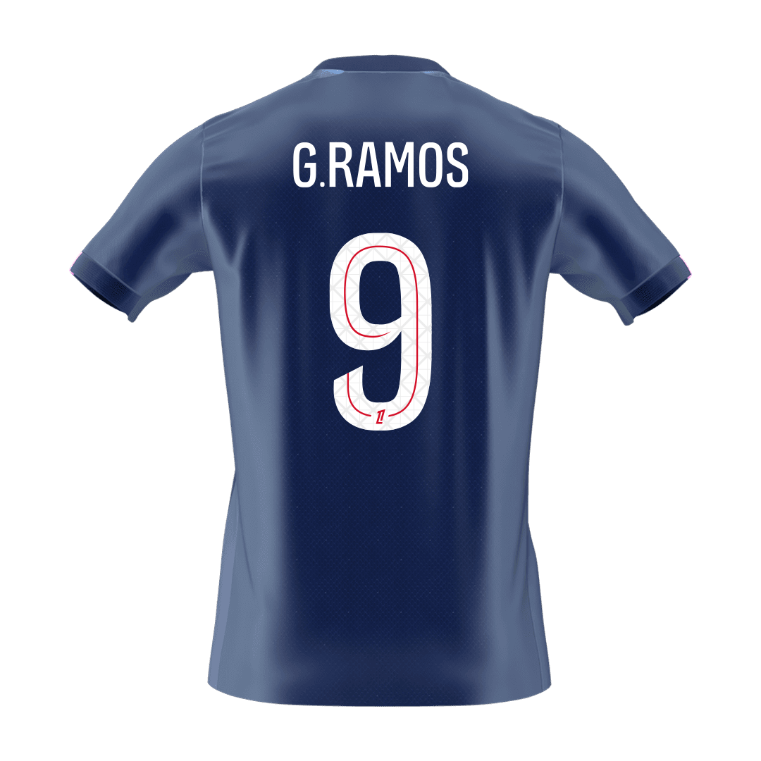 Maillot de football domicile G.RAMOS #9 PSG 2025/26 pour homme [PREMIUM]