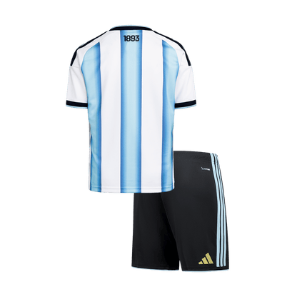 Maillot de foot domicile Argentine Coupe du Monde 2026 pour enfant [PREMIUM]