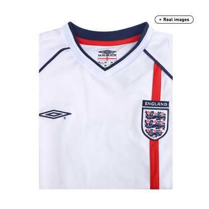 Maillot de Foot Rétro Domicile Homme Angleterre 2002