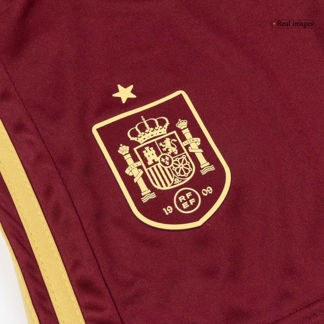 Ensemble Maillot Extérieur de Football Espagne Enfant Coupe du Monde 2026