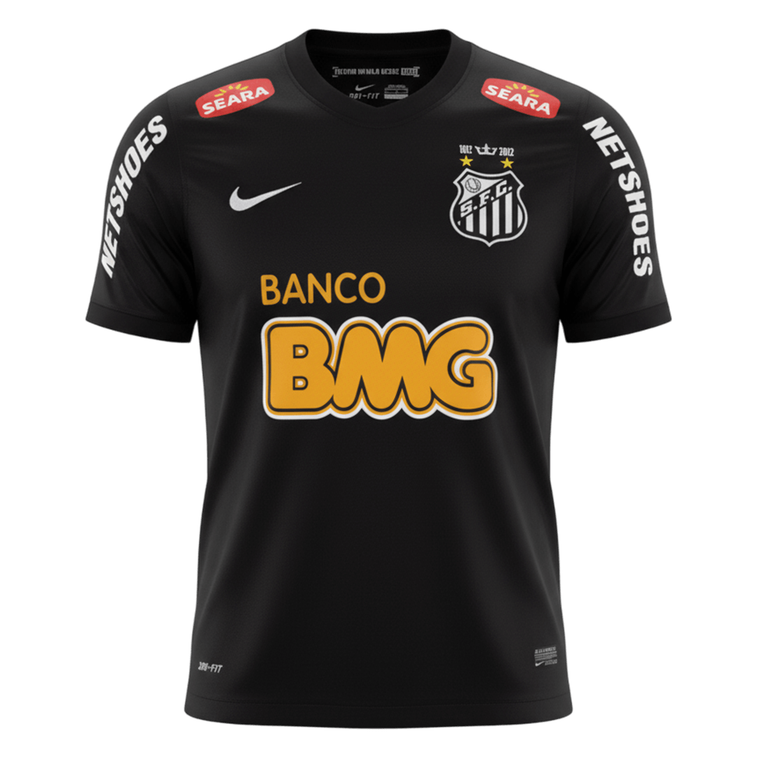 Maillot de foot extérieur rétro Santos FC 2011/12 pour homme