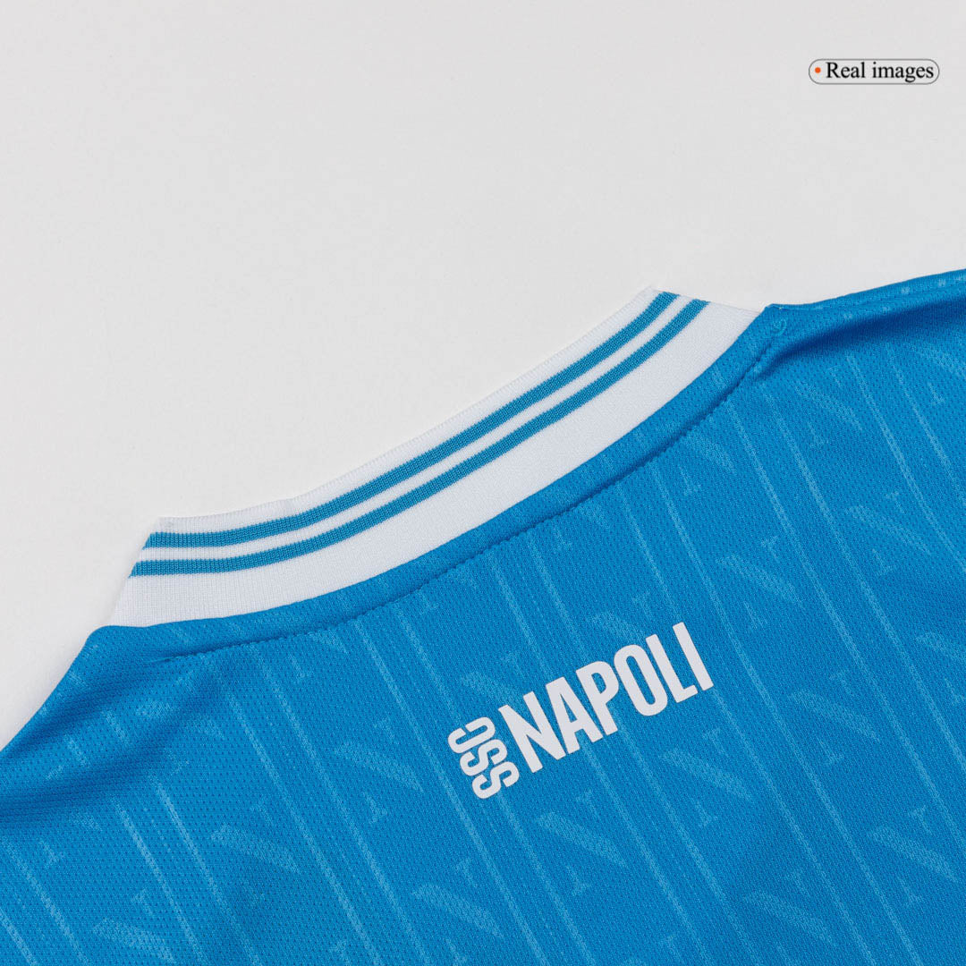 Ensemble Maillot Domicile de Football Napoli 2025/26 pour Enfant