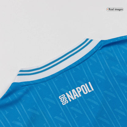 Ensemble Maillot Domicile de Football Napoli 2025/26 pour Enfant
