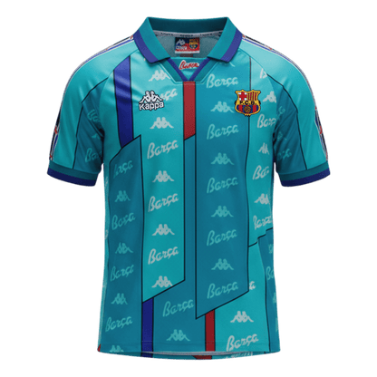 Maillot de Foot Rétro Extérieur Barcelone 1996/97 pour Homme