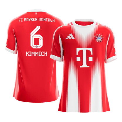 KIMMICH #6 Maillot de Foot Domicile Bayern Munich 2025/26 Homme [PREMIUM]
