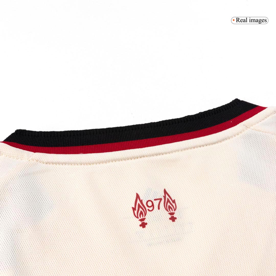 Maillot de foot extérieur femme Liverpool 2025/26