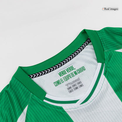 Maillot de football domicile Real Betis 2025/26 à manches longues pour homme
