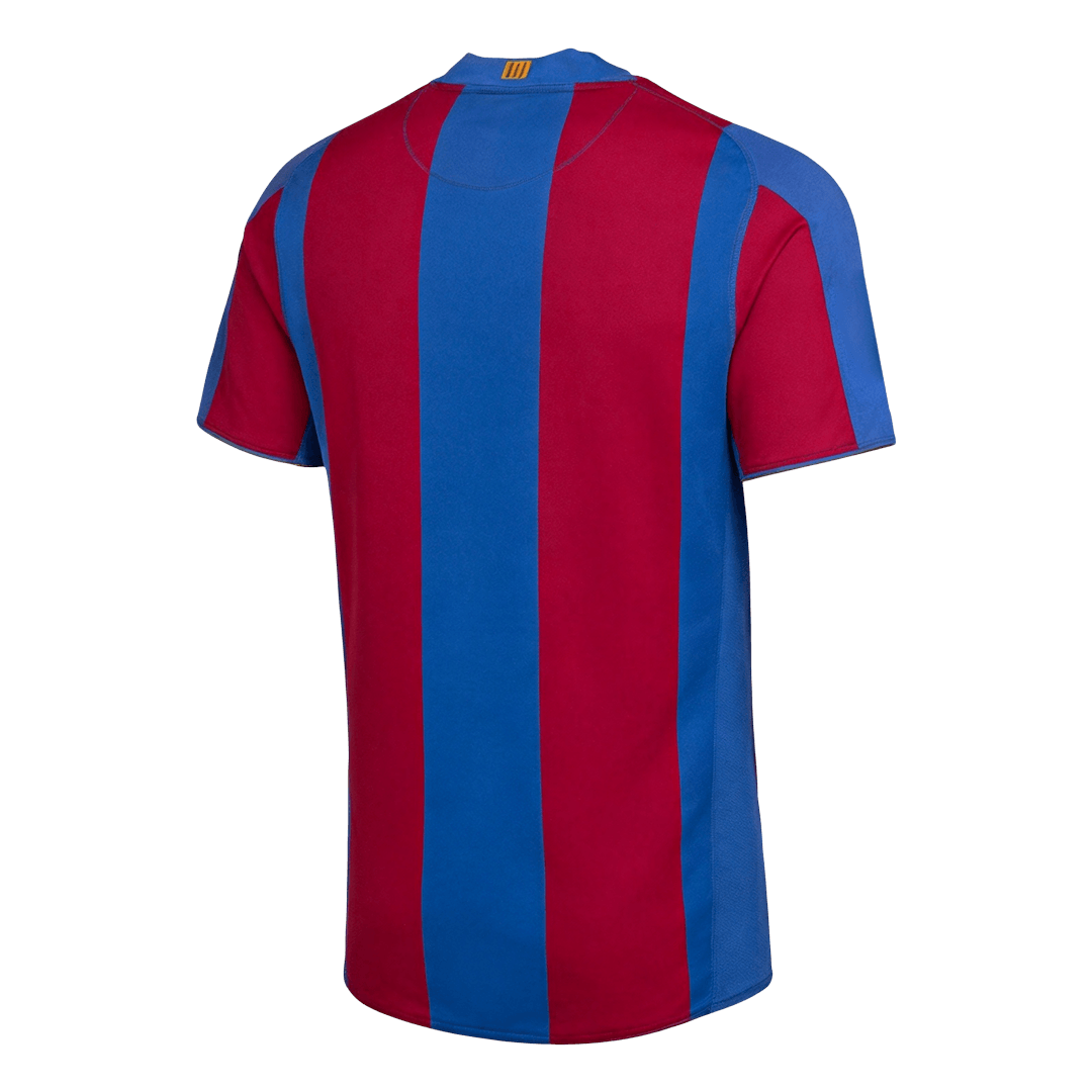 Maillot de football domicile rétro homme Barcelone 2007/08